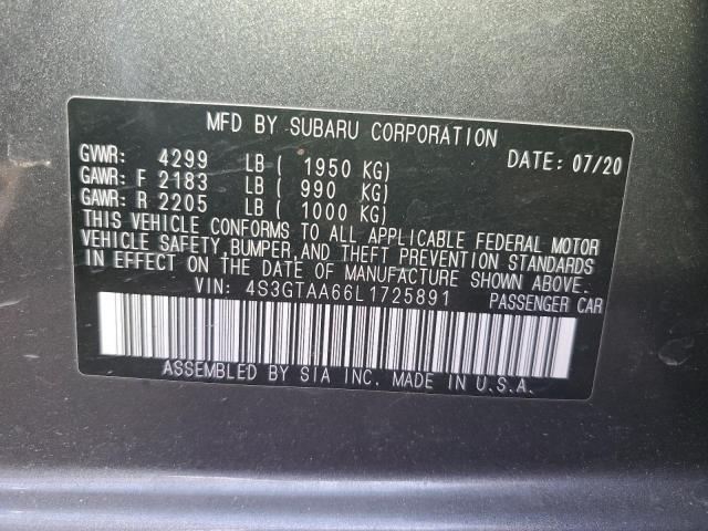 Photo 11 VIN: 4S3GTAA66L1725891 - SUBARU IMPREZA 