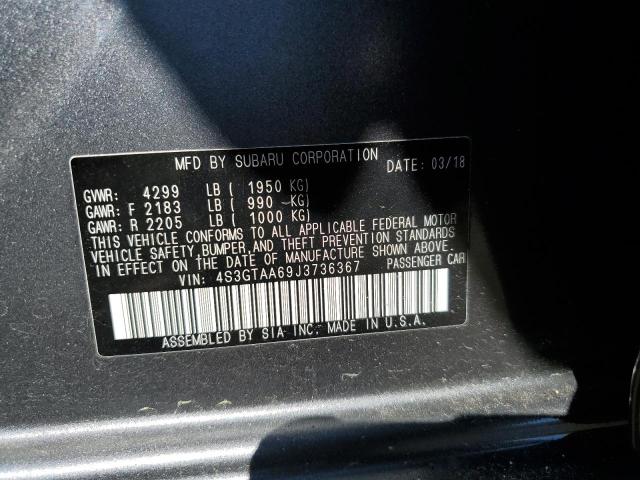 Photo 12 VIN: 4S3GTAA69J3736367 - SUBARU IMPREZA 