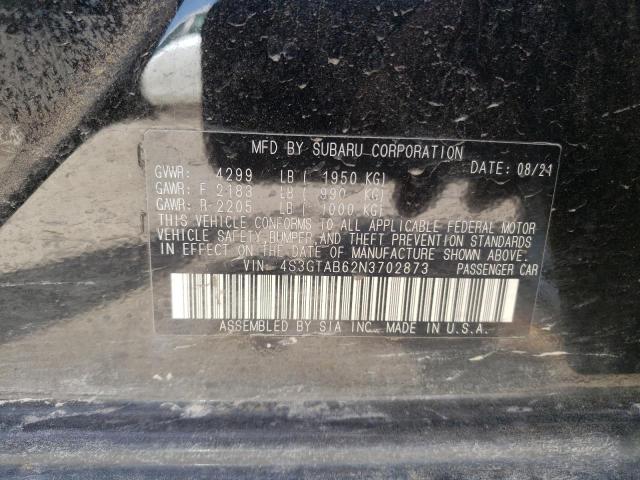 Photo 11 VIN: 4S3GTAB62N3702873 - SUBARU IMPREZA 