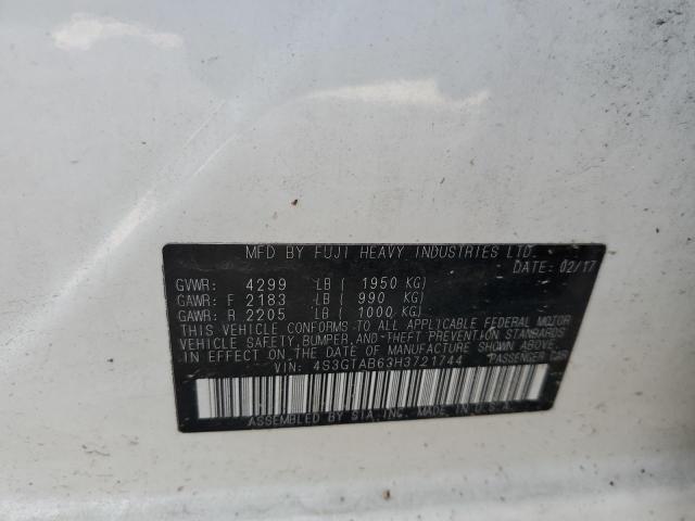 Photo 9 VIN: 4S3GTAB63H3721744 - SUBARU IMPREZA 