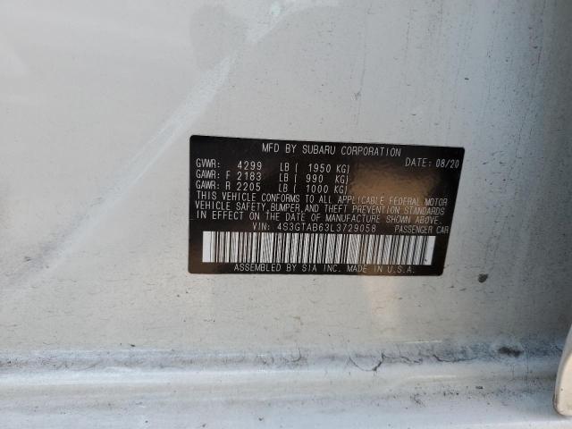 Photo 11 VIN: 4S3GTAB63L3729058 - SUBARU IMPREZA 