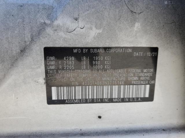 Photo 11 VIN: 4S3GTAB63N3715146 - SUBARU IMPREZA 