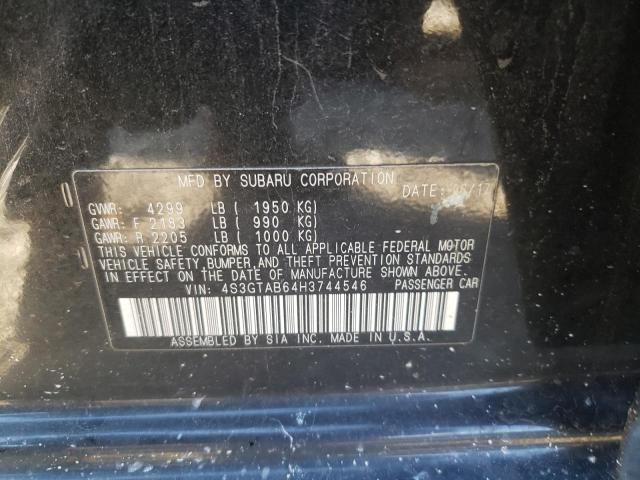 Photo 11 VIN: 4S3GTAB64H3744546 - SUBARU IMPREZA PR 