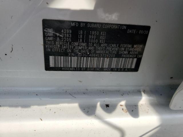 Photo 12 VIN: 4S3GTAB64L3734205 - SUBARU IMPREZA 