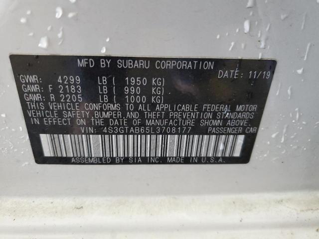 Photo 11 VIN: 4S3GTAB65L3708177 - SUBARU IMPREZA 