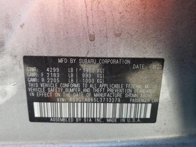 Photo 12 VIN: 4S3GTAB65L3713279 - SUBARU IMPREZA 