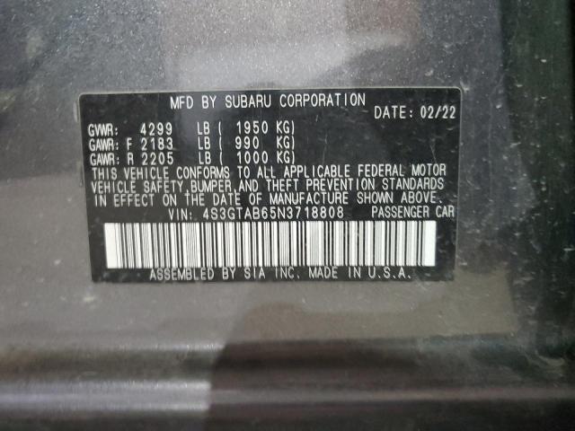 Photo 12 VIN: 4S3GTAB65N3718808 - SUBARU IMPREZA 