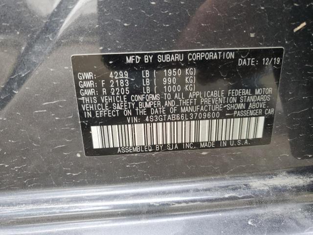 Photo 11 VIN: 4S3GTAB66L3709600 - SUBARU IMPREZA 