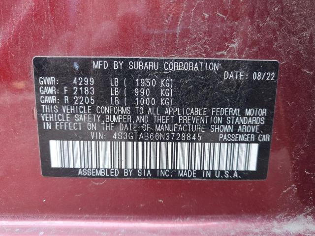 Photo 11 VIN: 4S3GTAB66N3728845 - SUBARU IMPREZA 