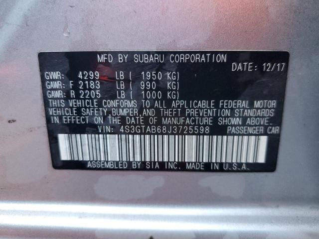 Photo 11 VIN: 4S3GTAB68J3725598 - SUBARU IMPREZA PR 