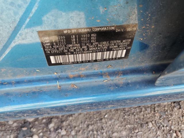 Photo 11 VIN: 4S3GTAB68K3731113 - SUBARU IMPREZA 