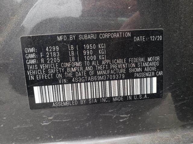 Photo 9 VIN: 4S3GTAB69M3709379 - SUBARU IMPREZA 