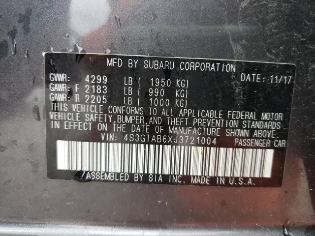 Photo 9 VIN: 4S3GTAB6XJ3721004 - SUBARU IMPREZA PR 