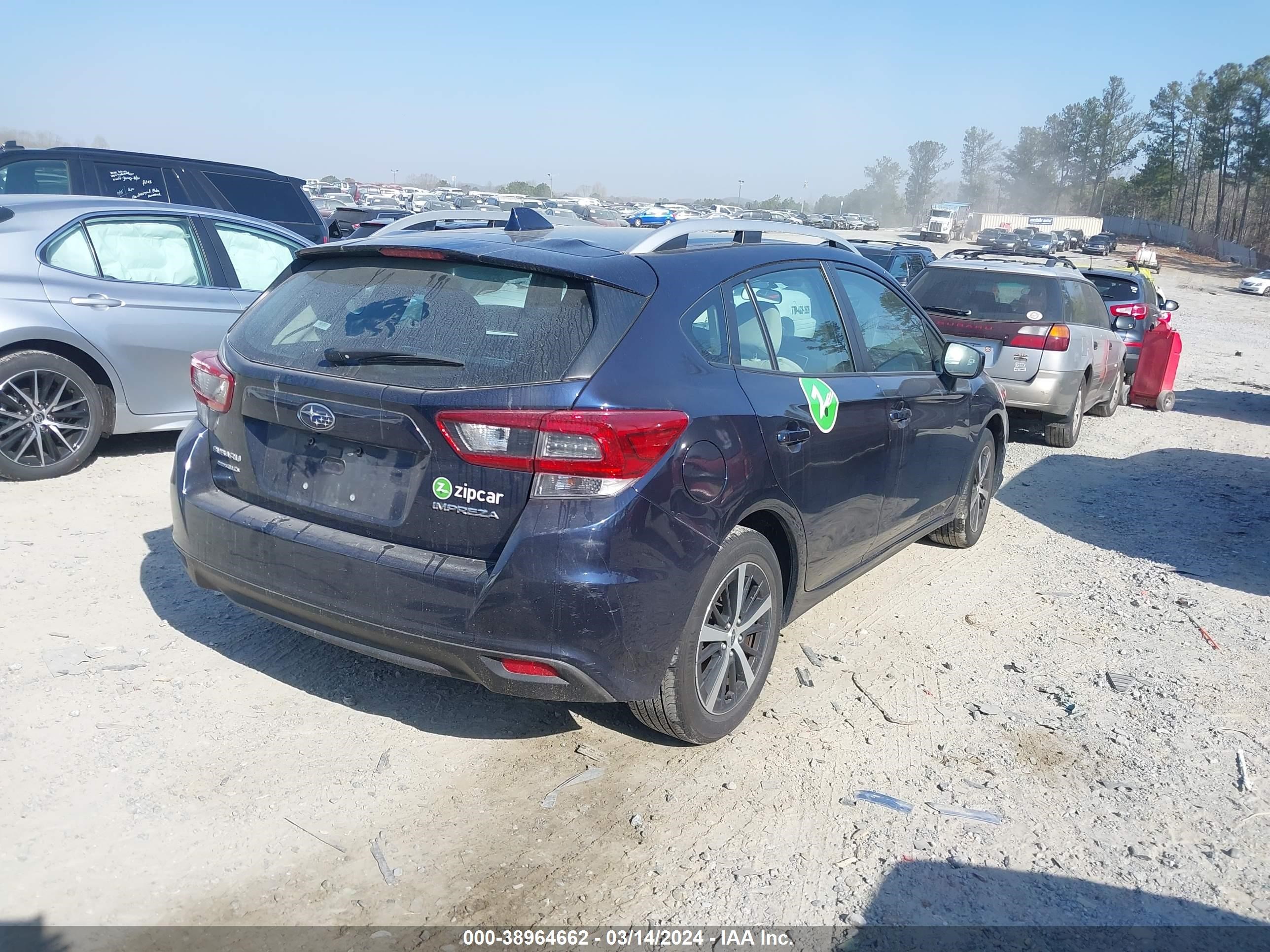 Photo 3 VIN: 4S3GTAD60M3711390 - SUBARU IMPREZA 