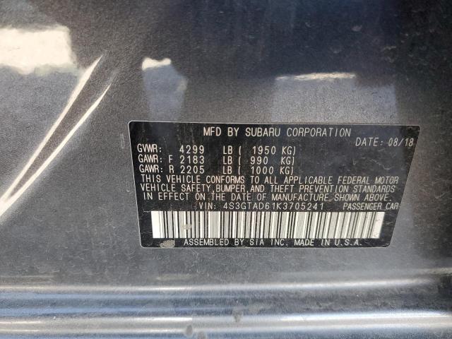 Photo 11 VIN: 4S3GTAD61K3705241 - SUBARU IMPREZA PR 