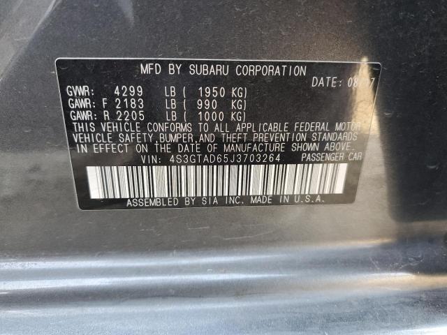 Photo 12 VIN: 4S3GTAD65J3703264 - SUBARU IMPREZA PR 