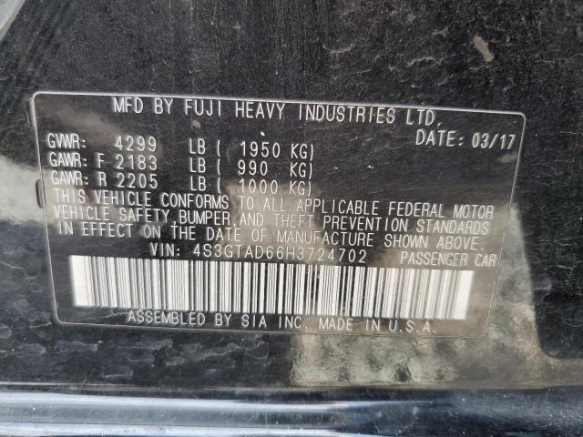 Photo 12 VIN: 4S3GTAD66H3724702 - SUBARU IMPREZA PR 