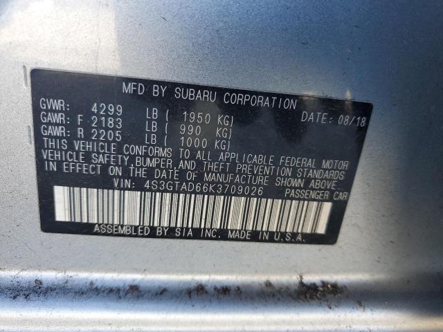 Photo 11 VIN: 4S3GTAD66K3709026 - SUBARU IMPREZA 