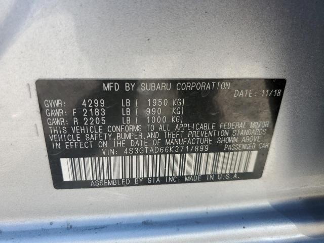 Photo 11 VIN: 4S3GTAD66K3717899 - SUBARU IMPREZA PR 