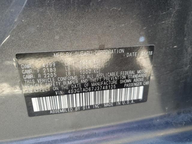 Photo 9 VIN: 4S3GTAD67J3748125 - SUBARU IMPREZA PR 