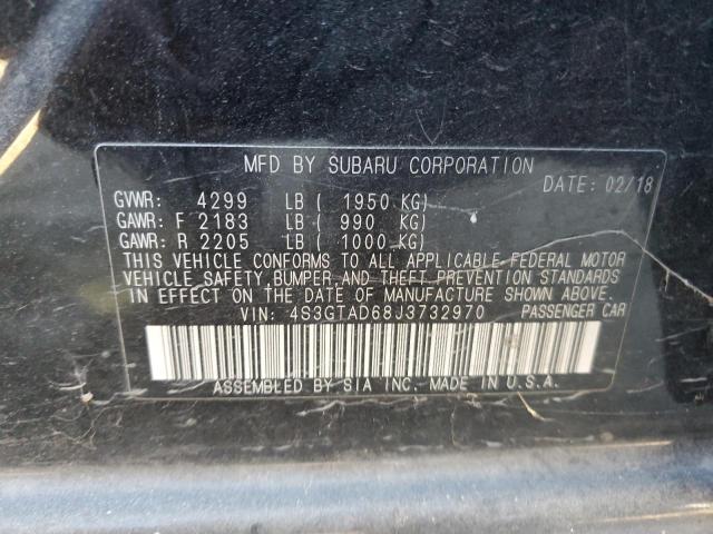 Photo 13 VIN: 4S3GTAD68J3732970 - SUBARU IMPREZA 