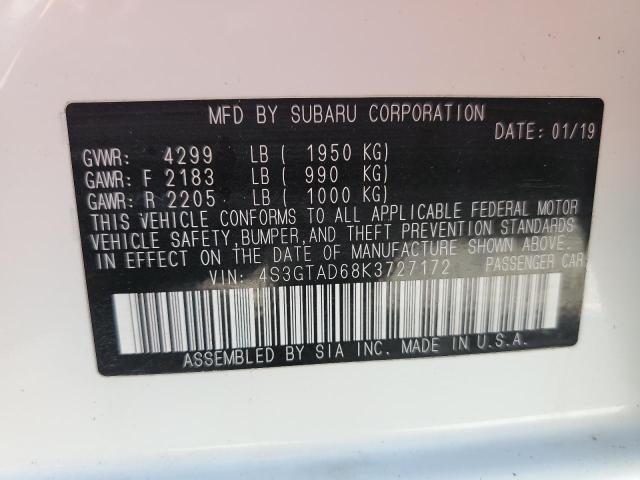 Photo 11 VIN: 4S3GTAD68K3727172 - SUBARU IMPREZA PR 