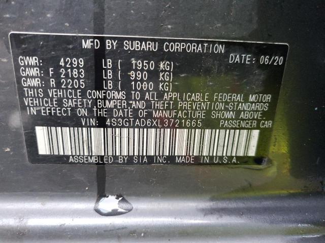 Photo 11 VIN: 4S3GTAD6XL3721665 - SUBARU IMPREZA 