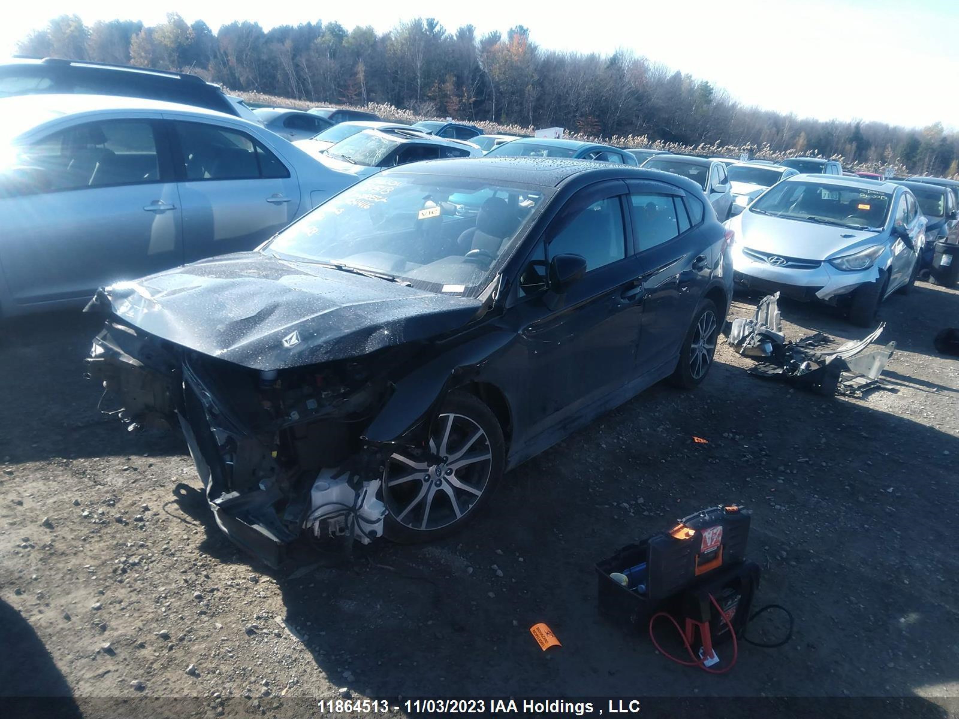 Photo 1 VIN: 4S3GTAF61J3724416 - SUBARU IMPREZA 