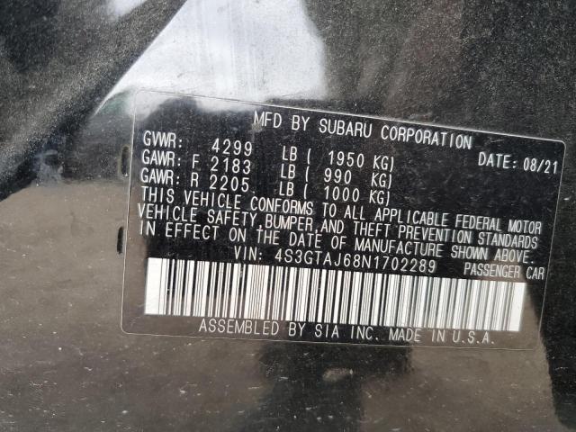 Photo 11 VIN: 4S3GTAJ68N1702289 - SUBARU IMPREZA SP 