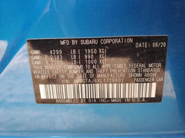 Photo 11 VIN: 4S3GTAJ6XL1728602 - SUBARU IMPREZA 