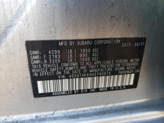 Photo 12 VIN: 4S3GTAK64H3740075 - SUBARU IMPREZA SP 