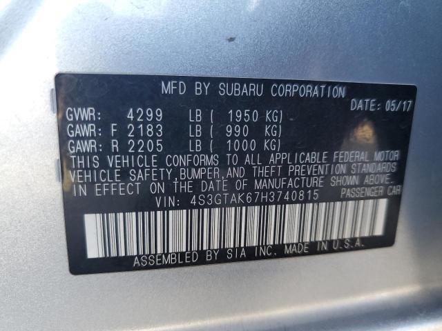 Photo 11 VIN: 4S3GTAK67H3740815 - SUBARU IMPREZA SP 