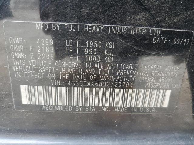 Photo 11 VIN: 4S3GTAK68H3720704 - SUBARU IMPREZA SP 