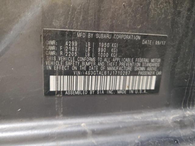 Photo 11 VIN: 4S3GTAL61J1710287 - SUBARU IMPREZA SP 