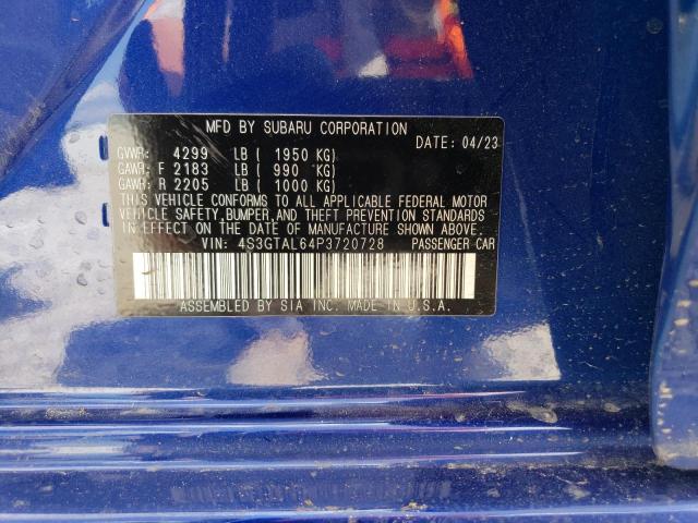 Photo 13 VIN: 4S3GTAL64P3720728 - SUBARU IMPREZA SP 