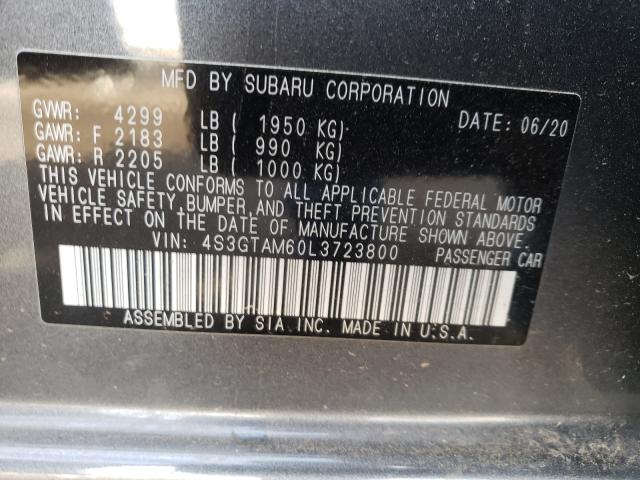 Photo 9 VIN: 4S3GTAM60L3723800 - SUBARU IMPREZA SP 