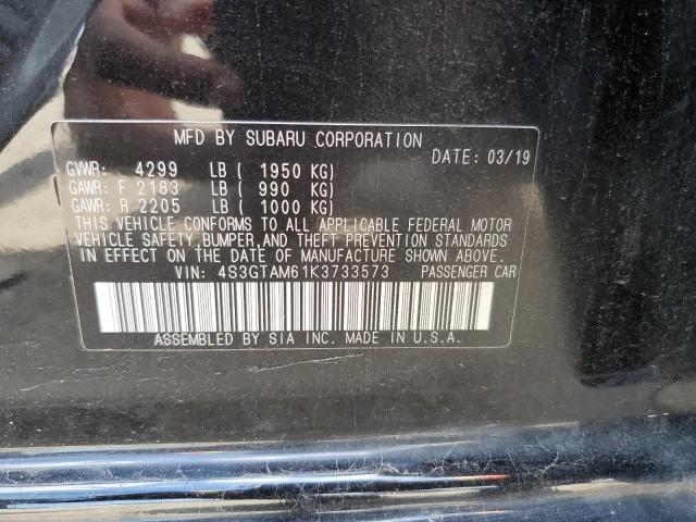 Photo 9 VIN: 4S3GTAM61K3733573 - SUBARU IMPREZA SP 