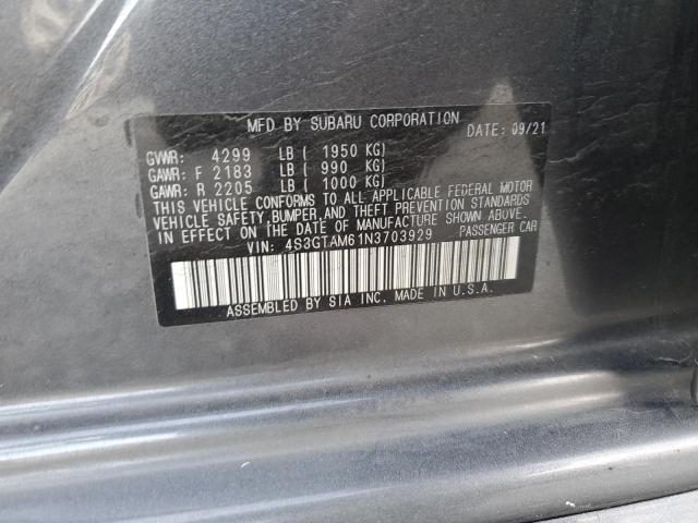 Photo 11 VIN: 4S3GTAM61N3703929 - SUBARU IMPREZA 