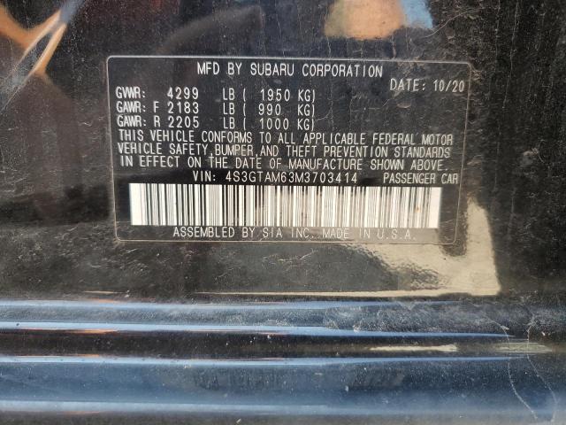 Photo 11 VIN: 4S3GTAM63M3703414 - SUBARU IMPREZA SP 