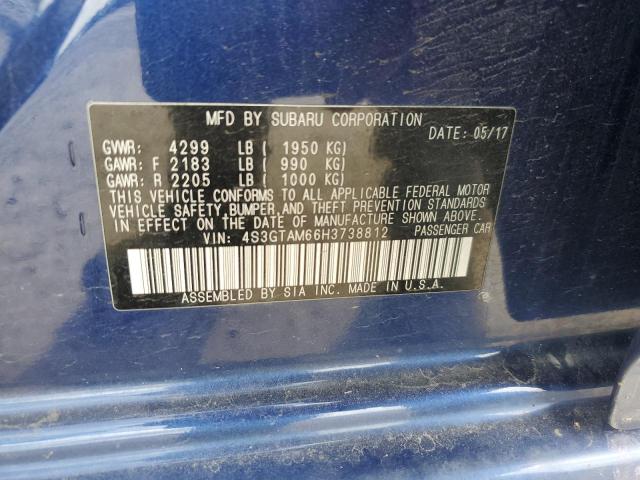 Photo 11 VIN: 4S3GTAM66H3738812 - SUBARU IMPREZA 