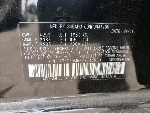 Photo 9 VIN: 4S3GTAM68M3713503 - SUBARU IMPREZA SP 