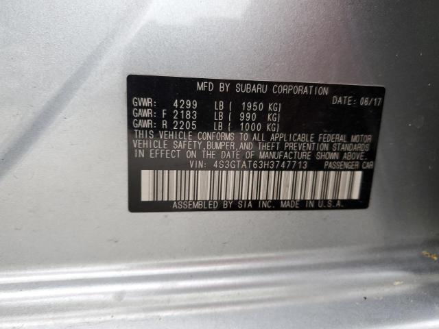 Photo 11 VIN: 4S3GTAT63H3747713 - SUBARU IMPREZA 