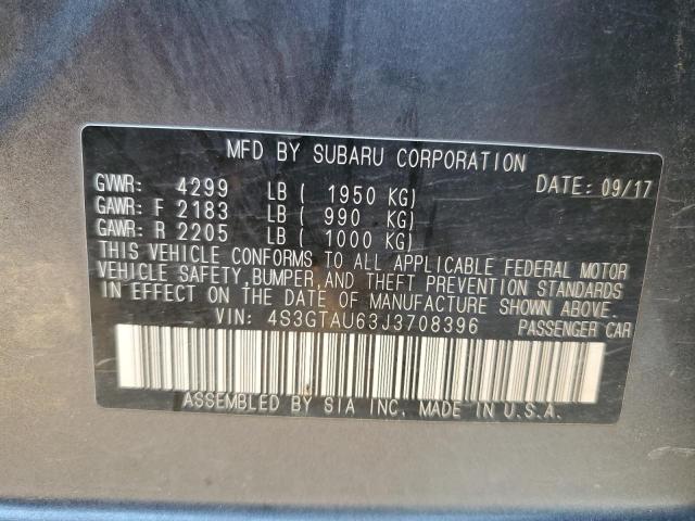 Photo 11 VIN: 4S3GTAU63J3708396 - SUBARU IMPREZA LI 