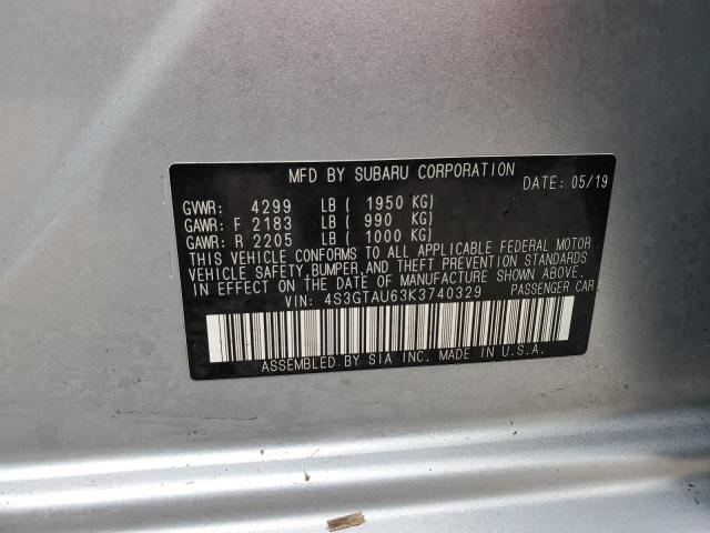 Photo 13 VIN: 4S3GTAU63K3740329 - SUBARU IMPREZA LI 