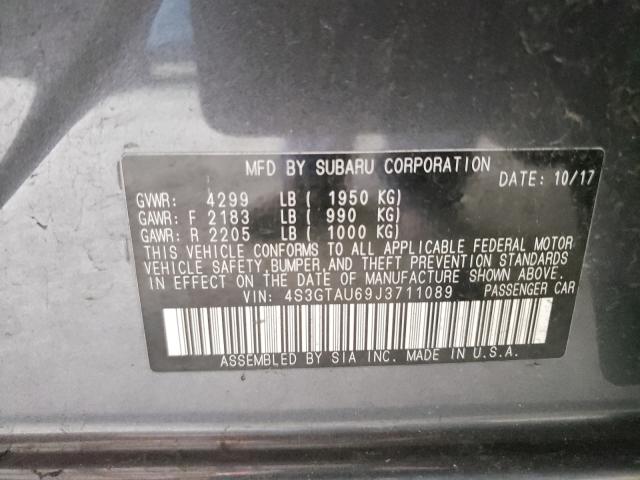 Photo 9 VIN: 4S3GTAU69J3711089 - SUBARU IMPREZA LI 