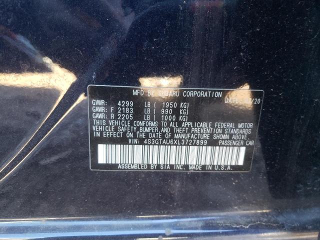 Photo 9 VIN: 4S3GTAU6XL3727899 - SUBARU IMPREZA LI 