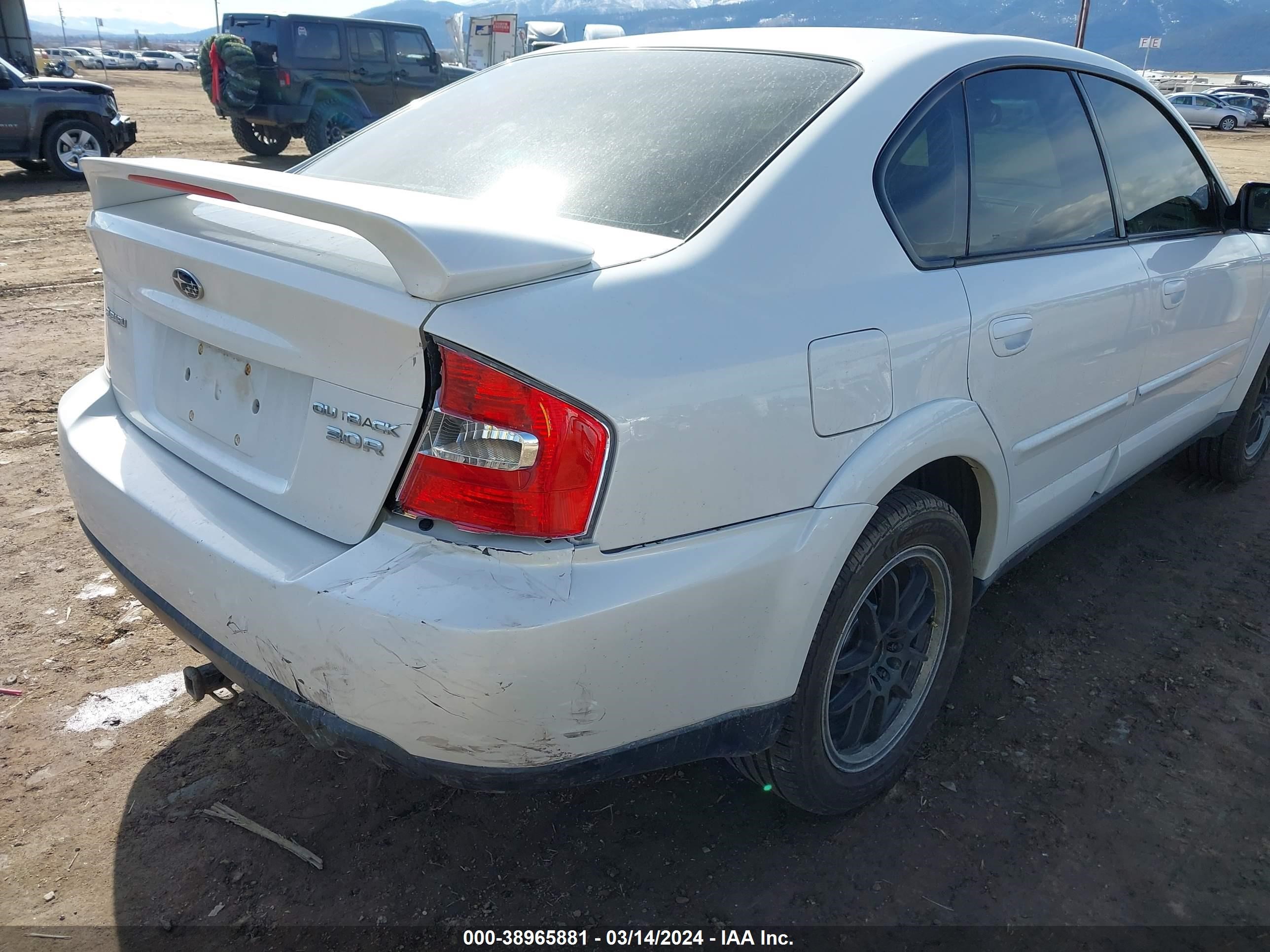 Photo 5 VIN: 4S4BL84C154201565 - SUBARU OUTBACK 