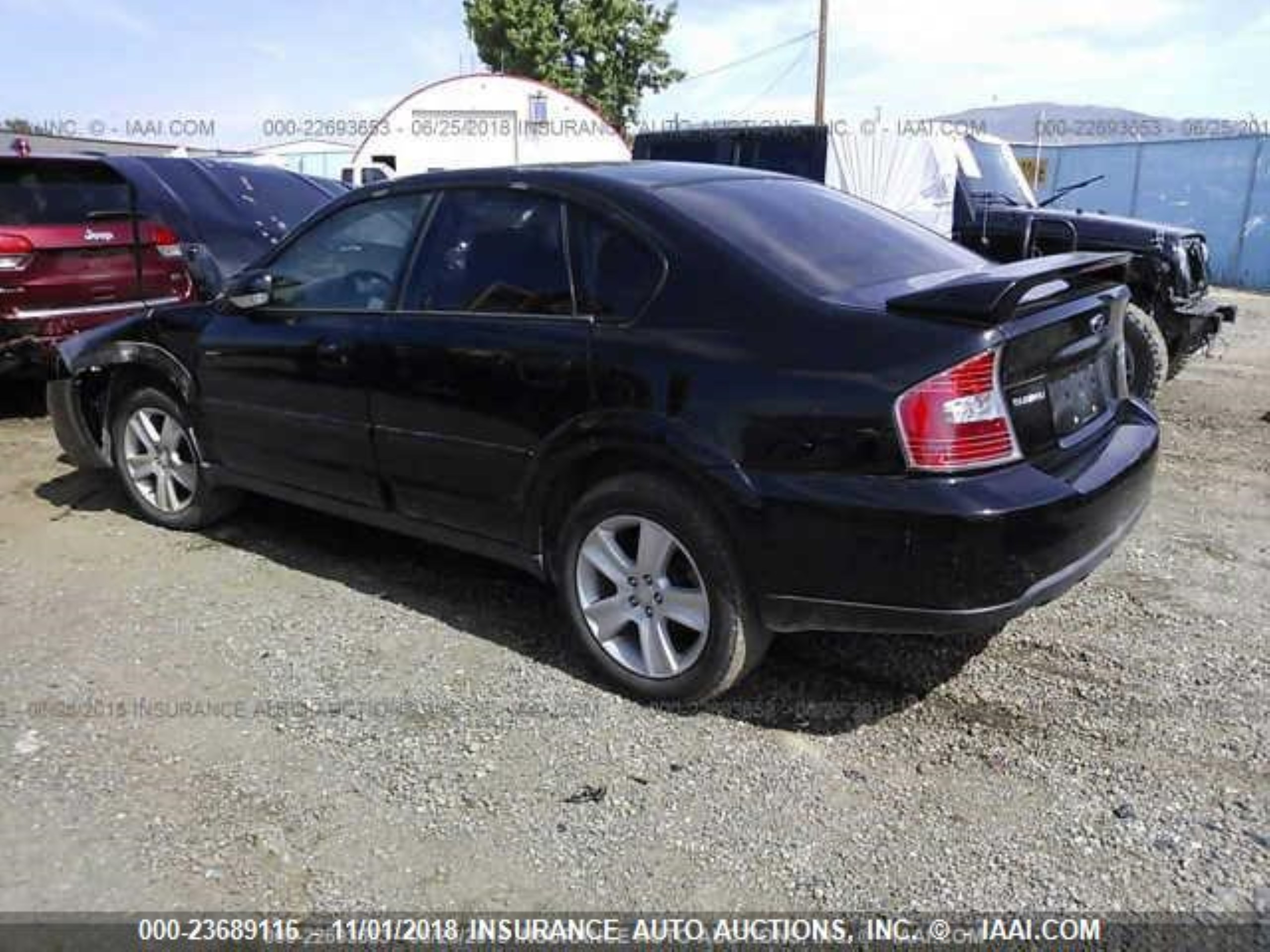 Photo 2 VIN: 4S4BL84C654223867 - SUBARU LEGACY 