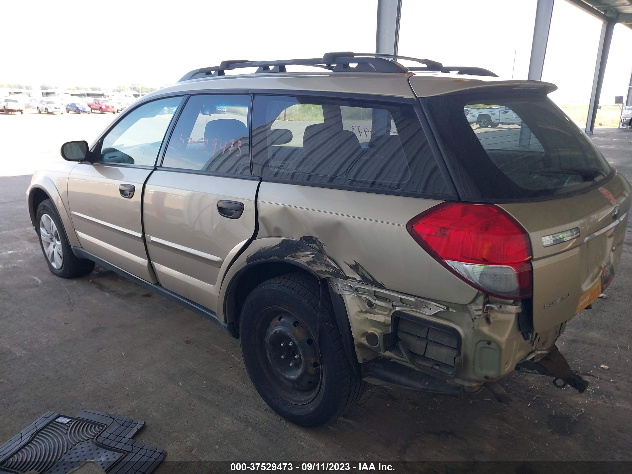 Photo 2 VIN: 4S4BP60C087308463 - SUBARU OUTBACK 