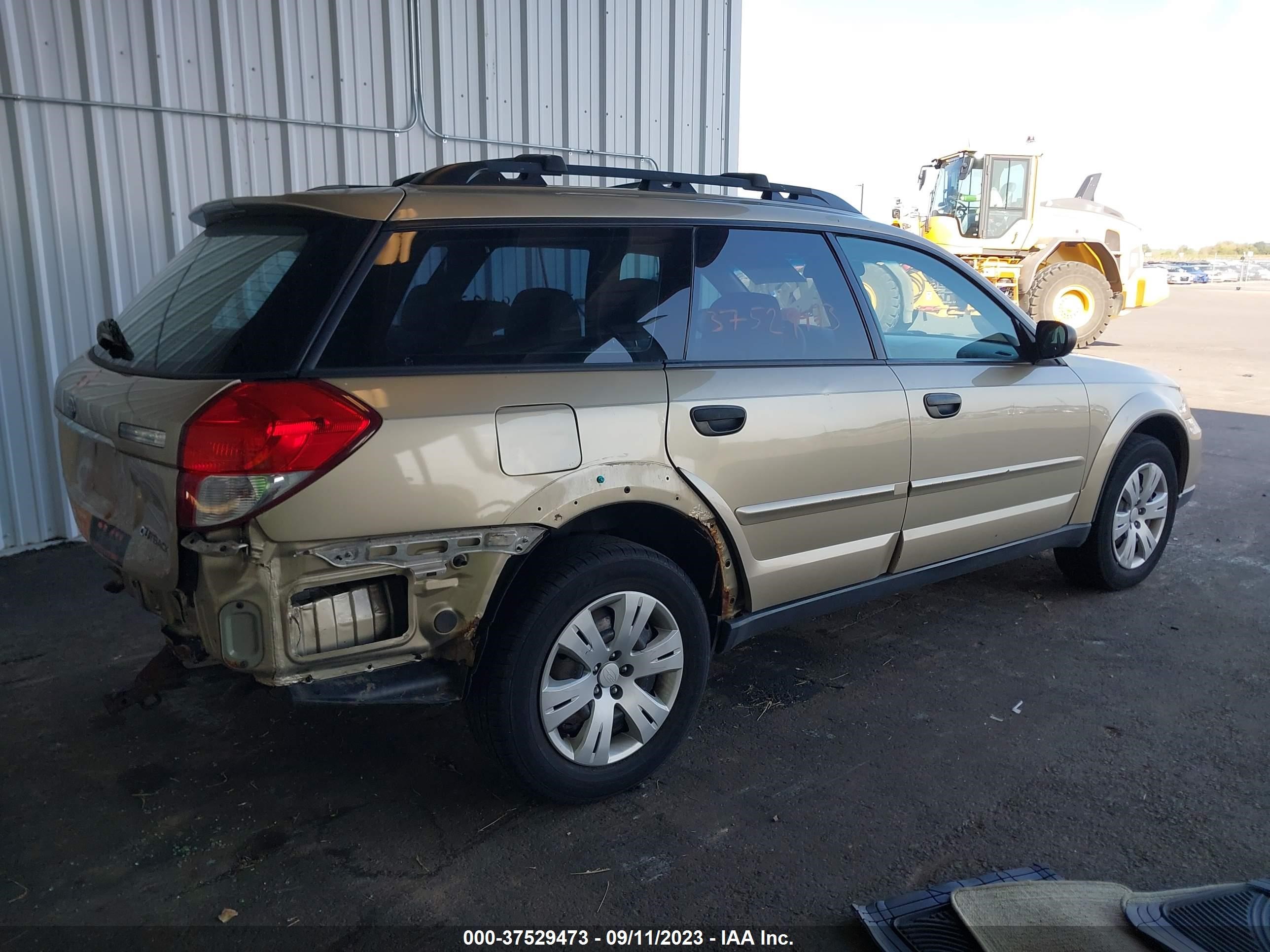 Photo 3 VIN: 4S4BP60C087308463 - SUBARU OUTBACK 